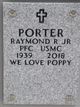 Raymond Robert “Bob” Porter Jr. Photo