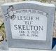 Leslie H. “Eli” Skelton Photo