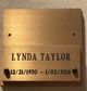 Lynda Taylor Photo