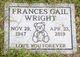  Frances Gail Wright