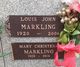  Mary Christena “Mae” <I>McLean</I> Markling