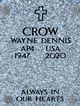 Wayne Dennis Crow Photo