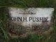  John Henry Pushie