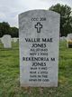 Mrs Vallie Mae Jones