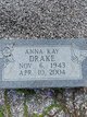 Anna Kay Peacock Drake Photo