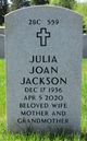 Julia Joan Jackson Photo