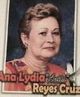  Ana Lydia “Anita” Reyes Cruz
