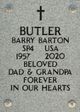 Barry Barton Butler Photo