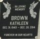  Kathleen Ella <I>Connell</I> Brown