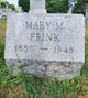  Mary M “Laura” Frink