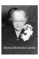  Emma C <I>Bruhuke</I> Lenke
