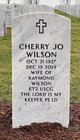  Cherry Joan “Jo” <I>Rogers</I> Wilson