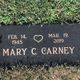  Mary C Carney