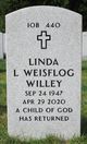 Linda Ledith Weisflog Willey Photo