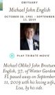  Michael John “Mike” Brostuen English