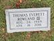Thomas Everett “Turtle” Rowland III Photo