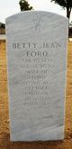Elizabeth Jean “Betty” Smith Ford Mahood Photo