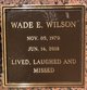 Wade E Wilson Photo