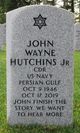 CDR John Wayne Hutchins Jr. Photo