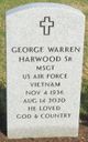 George Warren Harwood Sr. Photo