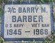 SN Barry Morris Barber Photo