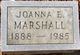 Joanna Elizabeth Burchill Marshall Photo