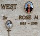 Rose Mary Verdill West Photo