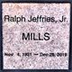 Ralph Jeffries “Jeff” Mills Jr. Photo