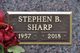 Stephen B Sharp Photo