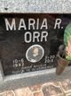  Maria R. Orr