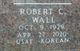 Robert Charles “Bob” Wall Photo