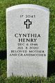  Cynthia Henry