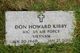 Donald Howard “Don” Kirby Photo