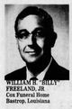 William Harrison “Billy” Freeland Jr. Photo