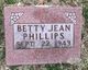  Betty Jean Phillips