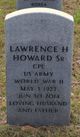 Lawrence H Howard Sr. Photo