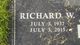 Richard Wayne “Dick” Harty Photo