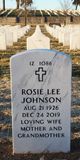 Rosie Lee Johnson Photo