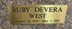 Ruby DeVera “Vera” West Photo