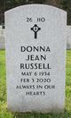 Donna Jean Kjos Russell Photo