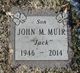 John Mark “Jack” Muir Photo