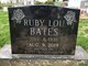 Ruby Lou Faulk Bates Photo