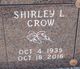 Shirley L Hass Crow Photo