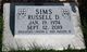 Russell D. “Rusty” Sims Photo