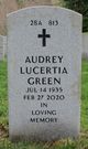 Audrey Lucretia Lucertia Green Photo