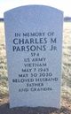 Charles M Parsons Jr. Photo