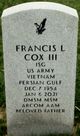 Francis Leo Cox III Photo