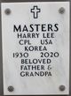 Harry Lee Masters Photo