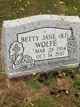  Betty Jane “BJ” <I>Larson</I> Wolfe