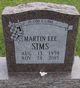 Martin Lee “Marty” Sims Photo